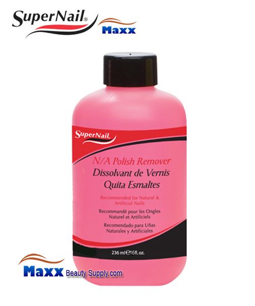 SuperNail Polish Remover 16oz - Pink, Yellow,Clear